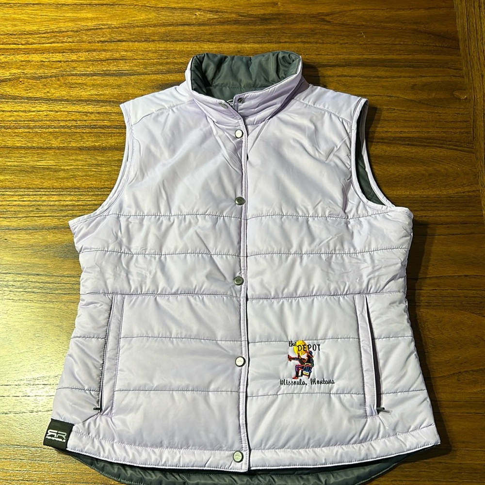 Women’s Sun Mountain Reversible Vest Size L